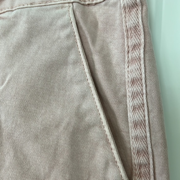 Anthropologie’s C&C California Pale Pink Chico Shorts w Grosgrain Side Trim - Picture 2 of 8